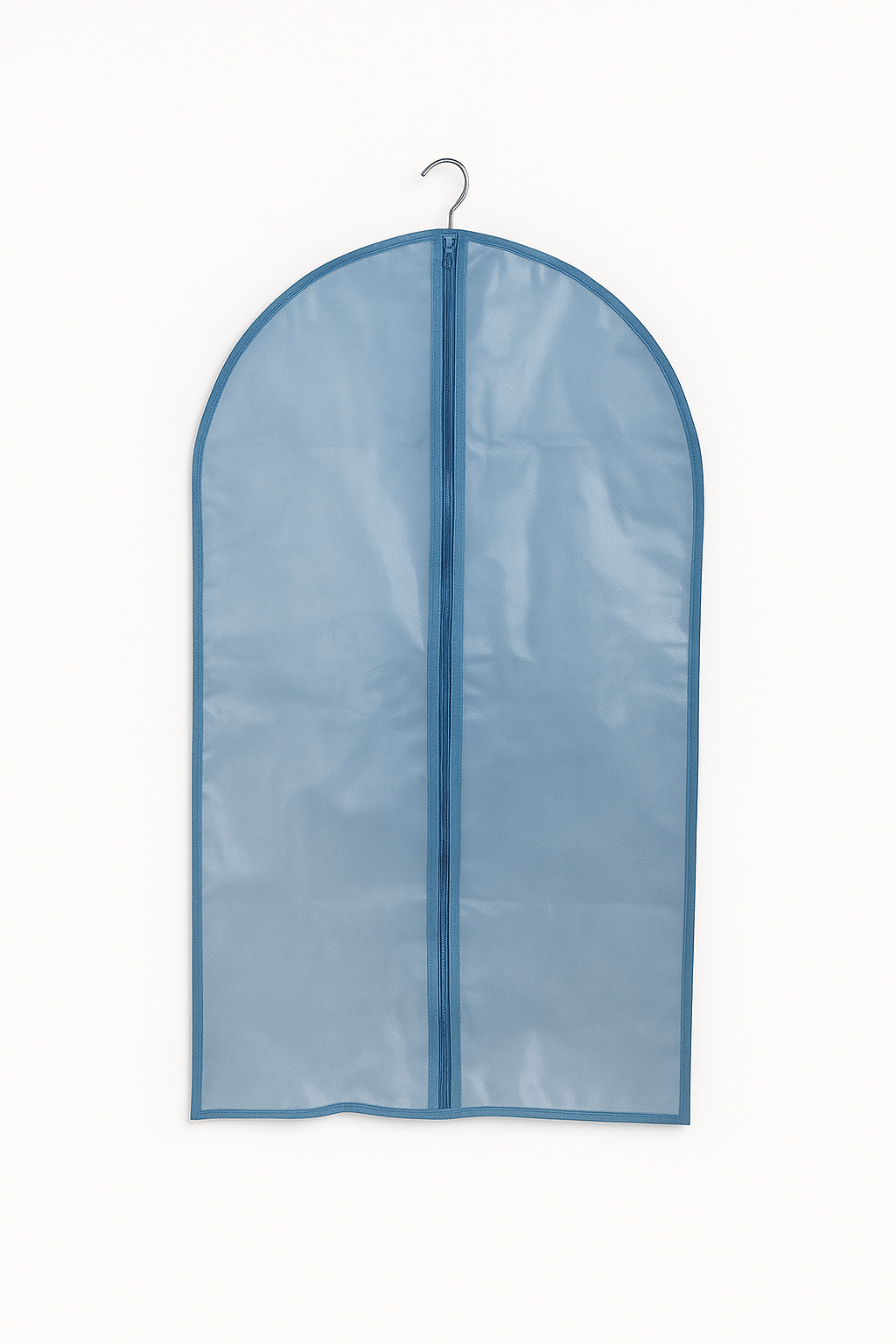 Husa de protectie pentru costum, Zola®, cu fermoar, 60x90 cm, albastru Husa de protectie pentru costum, Zola®, cu fermoar, 60x90 cm, albastru